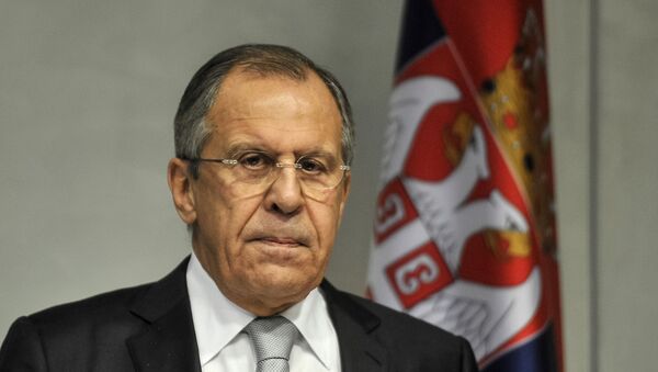 Ministar inostranih poslova Ruske Federacije Sergej Lavrov u Beogradu - Sputnik Srbija
