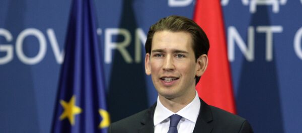 Ministar inostranih poslova Austrije Sebastijan Kurc - Sputnik Srbija