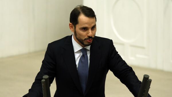 Berat Albajrak, ministar energetike i zet Redžepa Tajipa Erdogana - Sputnik Srbija