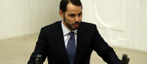 Berat Albajrak, ministar energetike i zet Redžepa Tajipa Erdogana - Sputnik Srbija