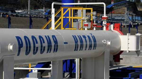 Нафтне цеви на руско кинеској граници - Sputnik Србија