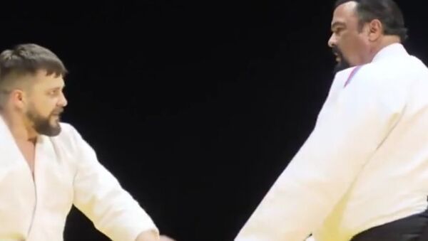 Russia: Steven Seagal touts Russian heritage at Moscow aikido festival - Sputnik Srbija