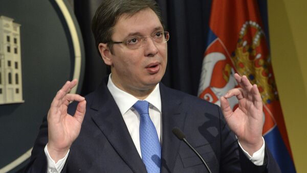 Predsednik vlade Republike Srbije Aleksandar Vučić - Sputnik Srbija