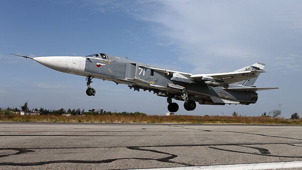 Руски ратни авиони у Сирији - Sputnik Србија