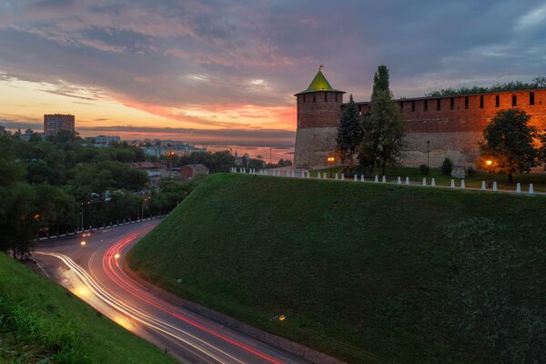 Pogled na Kremlj u Nižnjem Novgorodu. - Sputnik Srbija