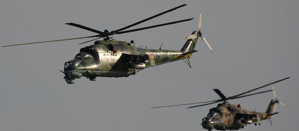 Хеликоптери Ми-35 - Sputnik Србија