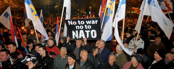 Protest protiv NATO u Podgorici - Sputnik Srbija