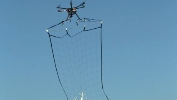 Nice Catch! Japanese Drone-Catcher Hunts Disobedient UAVs With Net - Sputnik Србија