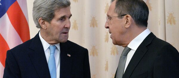 Sergej lavrov i Džon Keri - Sputnik Srbija