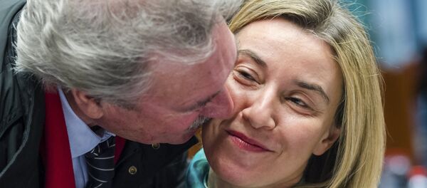 Žan Aselborn i Federika Mogerini - Sputnik Srbija