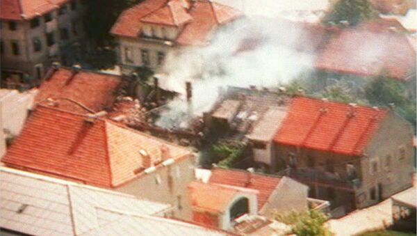 Бомбардовање Книна током акције хрватске војске Олуја, 4. августа 1995. - Sputnik Србија