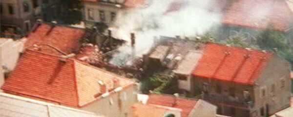 Бомбардовање Книна током акције хрватске војске Олуја, 4. августа 1995. Бомбардовање Книна током акције хрватске војске Олуја, 4. августа 1995. - Sputnik Србија