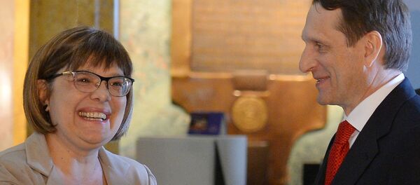 Маја Гојковић и Сергеј Наришкин у Београду - Sputnik Србија