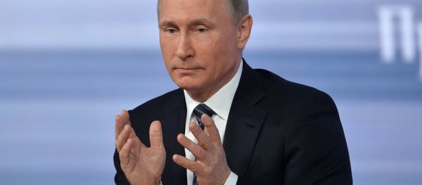 Pres-konferencija Vladimira Putina Pres-konferencija Vladimira Putina - Sputnik Srbija