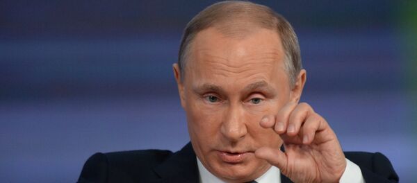 Годишња конференција председника Русије Владимира Путина Годишња конференција председника Русије Владимира Путина - Sputnik Србија