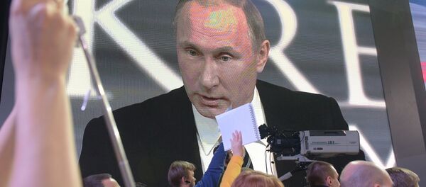 Pres-konferencija Vladimira Putina - Sputnik Srbija