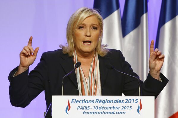 Predsednica Nacionalnog fronta Marin le Pen - Sputnik Srbija