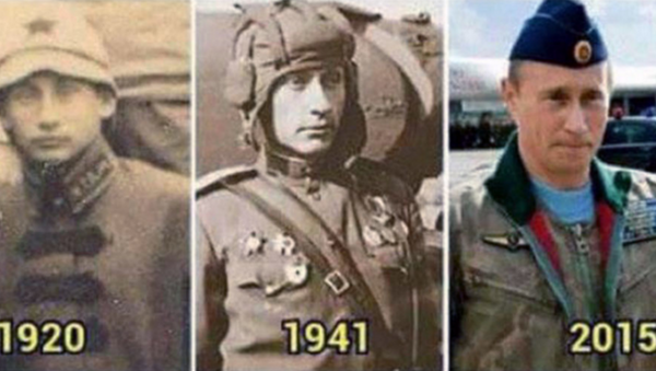 Putin, through the years... - Sputnik Srbija