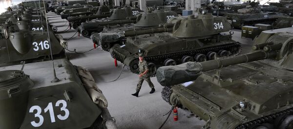 Russian military base in Tskhinvali Russian military base in Tskhinvali - Sputnik Србија