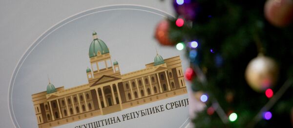 Jelka u Narodnoj skupštini Jelka u Narodnoj skupštini - Sputnik Srbija