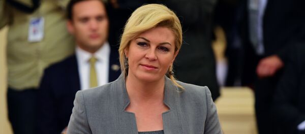 Predsednica Hrvatske Kolinda Grabar Kitarović - Sputnik Srbija