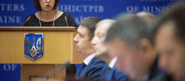 Министарка финансија Украјине Наталија Јареско Министарка финансија Украјине Наталија Јареско - Sputnik Србија
