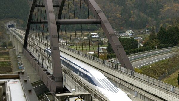 Јапански супер-брзи воз Маглев - Sputnik Србија