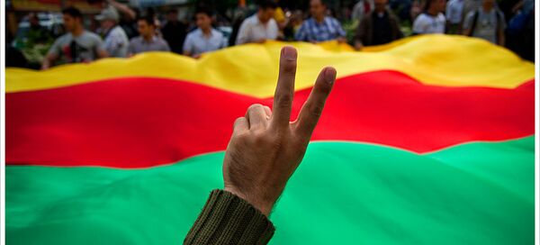 Kurdski protestanti - Sputnik Srbija