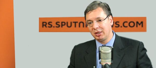 Премијер Србије Александар Вучић-интервју за Спутњик - Sputnik Србија