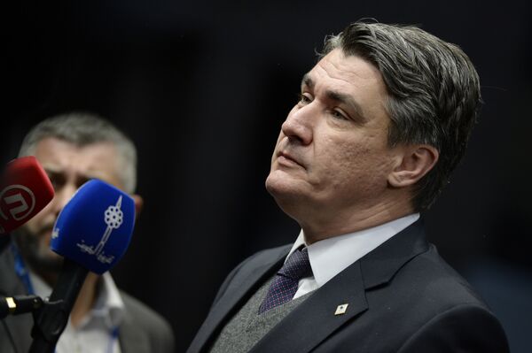 Kada bi danas bili izbori — Milanović bi postao predsednik Hrvatske Kada bi danas bili izbori — Milanović bi postao predsednik Hrvatske - Sputnik Srbija