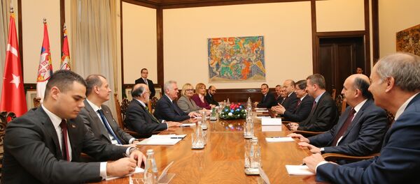 Томислав Николић и Ахмет Давутоглу - Sputnik Србија