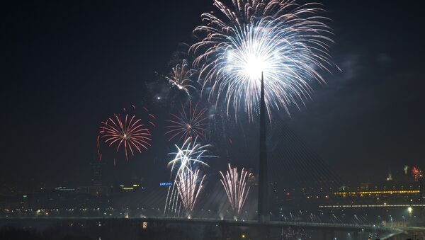Proslava Nove godine u Beogradu - Sputnik Srbija