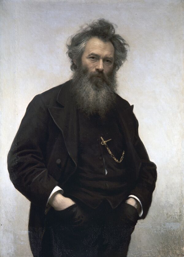 Ivan Kramski - portret I. I. Šiškina. (1873) - Sputnik Srbija