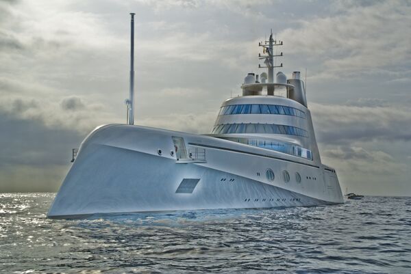 Такозвана суперјахта Андреја Мељниченка, често сликана и снимана. Такозвана суперјахта Андреја Мељниченка, често сликана и снимана. - Sputnik Србија
