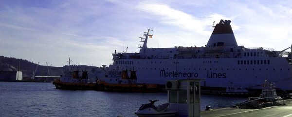 Брод у Луци Бар, Црна Гора Брод у Луци Бар, Црна Гора - Sputnik Србија