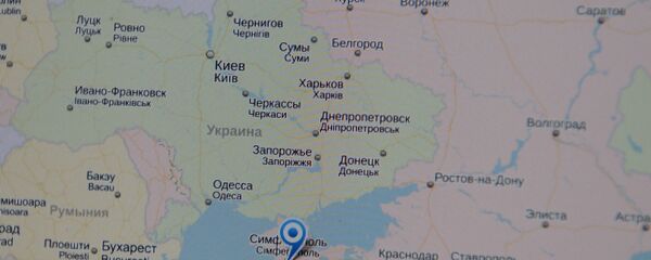 Карта Русије са Кримом - Sputnik Србија