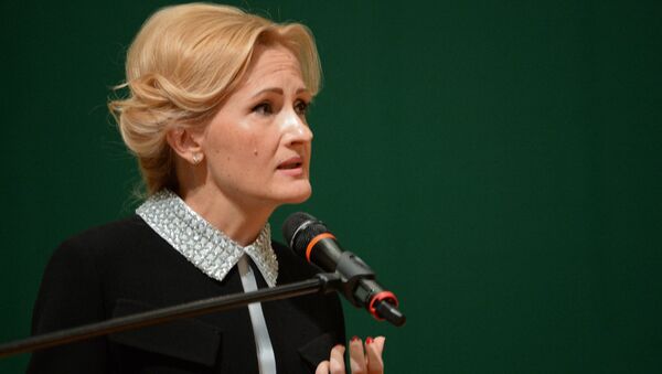 Председница Комитета Државне думе Русије Ирина Јароваја - Sputnik Србија