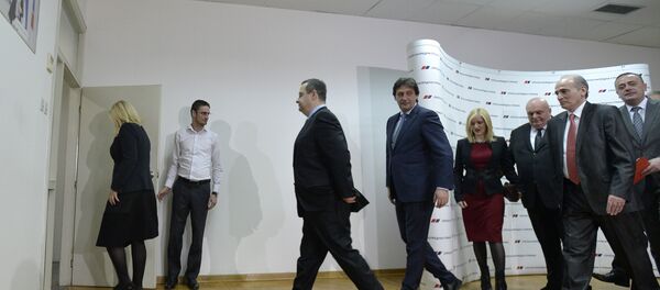 Ивица Дачић на састанку у згради СНС-а - Sputnik Србија