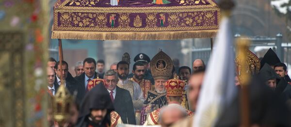 Прослава Божића у Јерменији - Sputnik Србија
