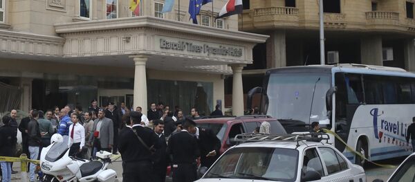 Napad na izraelski turistički autobus u Egiptu - Sputnik Srbija