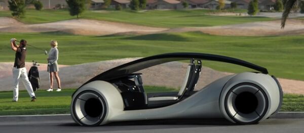 Koncept „Eplovog“ električnog samovoznog automobila - Sputnik Srbija