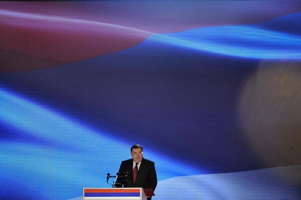 Milorad Dodik, Svečana Akedemija, Dan Republike Srpske Milorad Dodik, Svečana Akedemija, Dan Republike Srpske - Sputnik Srbija