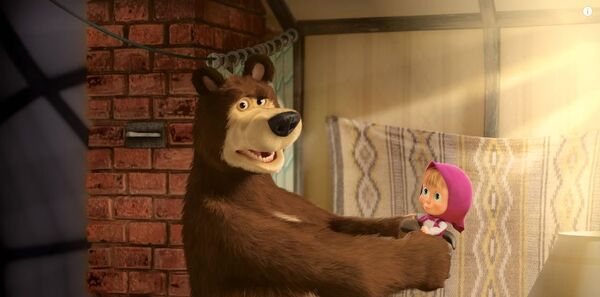 I Maša se menja od epizode do epizode, baš kao i medved - Sputnik Srbija