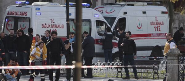 Терористички напад у Истанбулу 12.01.2016 Терористички напад у Истанбулу 12.01.2016 - Sputnik Србија