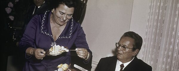 Josip Broz Tito i Jovanka Broz - Sputnik Srbija
