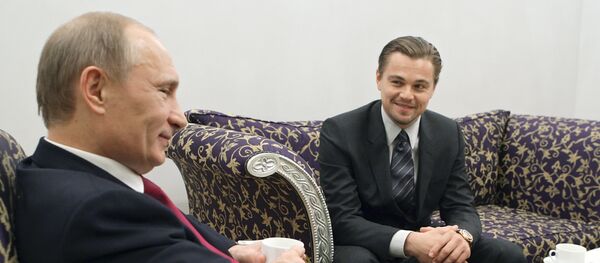 Leonardo Dikaprio Vladimir Putin - Sputnik Srbija