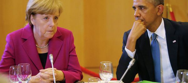 Angela Merkel i Barak Obama - Sputnik Srbija
