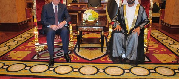 Томислав Николић и шеик Мохамед бин Рашид ел Мактум - Sputnik Србија
