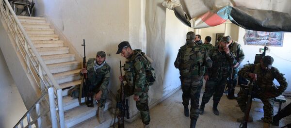 Специјална операција сиријске војске у предграђу Дамаска - Sputnik Србија