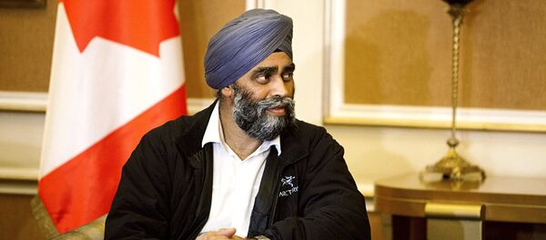 Ministar odbrane Kanade Hardžit Sadžan Ministar odbrane Kanade Hardžit Sadžan - Sputnik Srbija